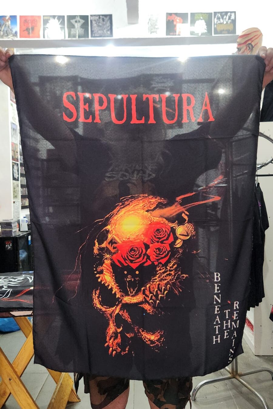 Sepultura - Beneath The Remains (BANDEIRA)