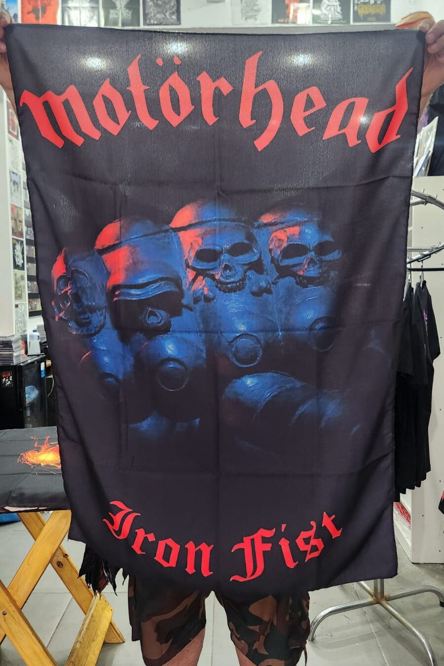 Motorhead - Iron Fist (BANDEIRA)
