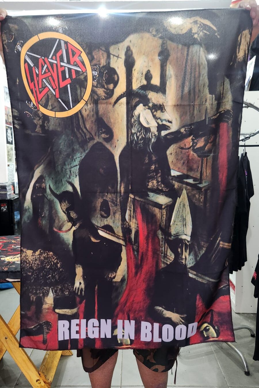 Slayer - Reign In Blood (BANDEIRA)