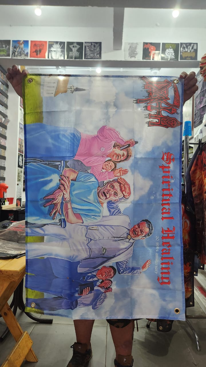 Death - Spiritual Healing (BANDEIRA COM ILHÓS)