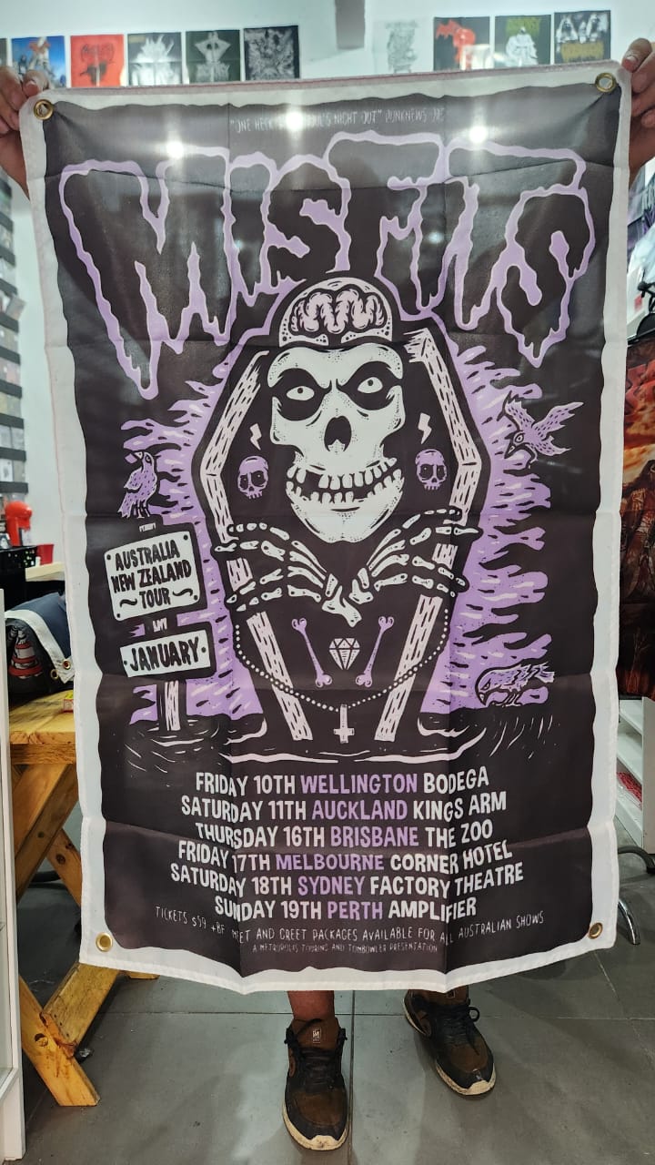Misfits - Australian Tour (BANDEIRA)