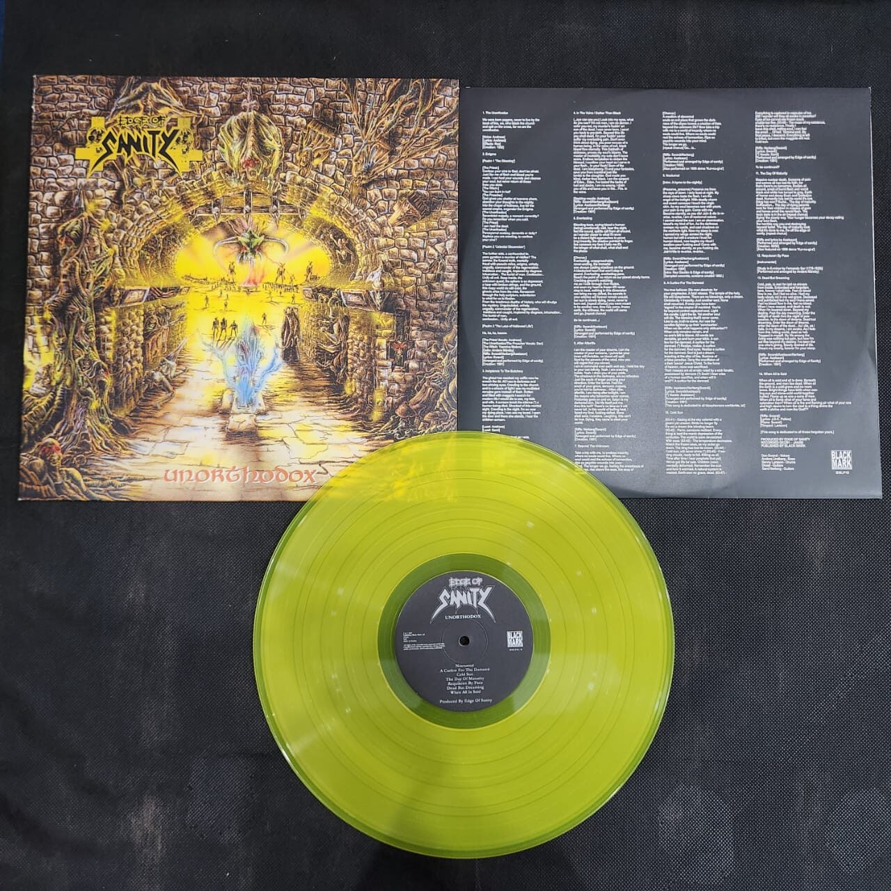 Edge Of Sanity - Unorthodox (LP IMPORTADO AMARELO TRANSPARENTE USADO) - Imagem 2