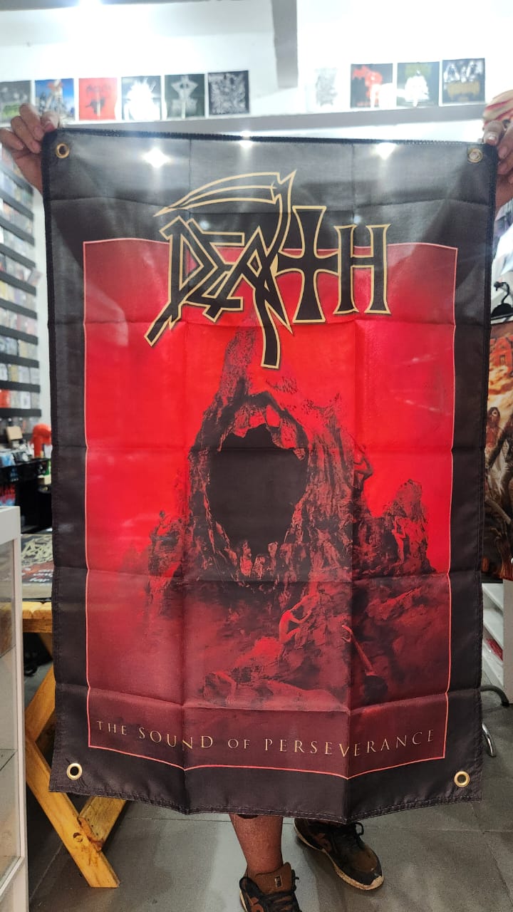 Death - The Sound Of Perseverance (BANDEIRA COM ILHÓS)