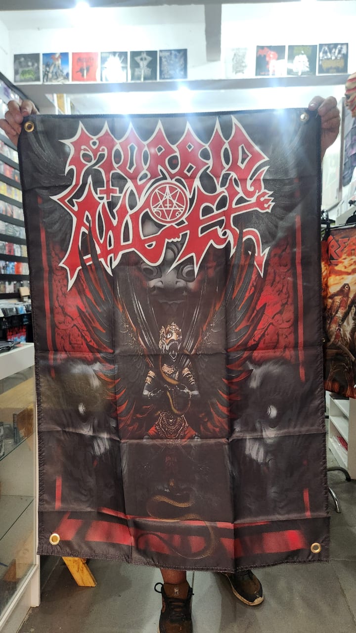 Morbid Angel - Cramunhão (BANDEIRA COM ILHÓS)