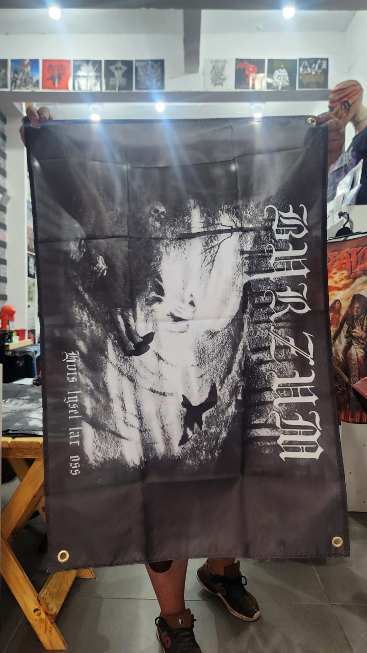 Burzum - Hvis Lyset Tar Oss (BANDEIRA COM ILHÓS)