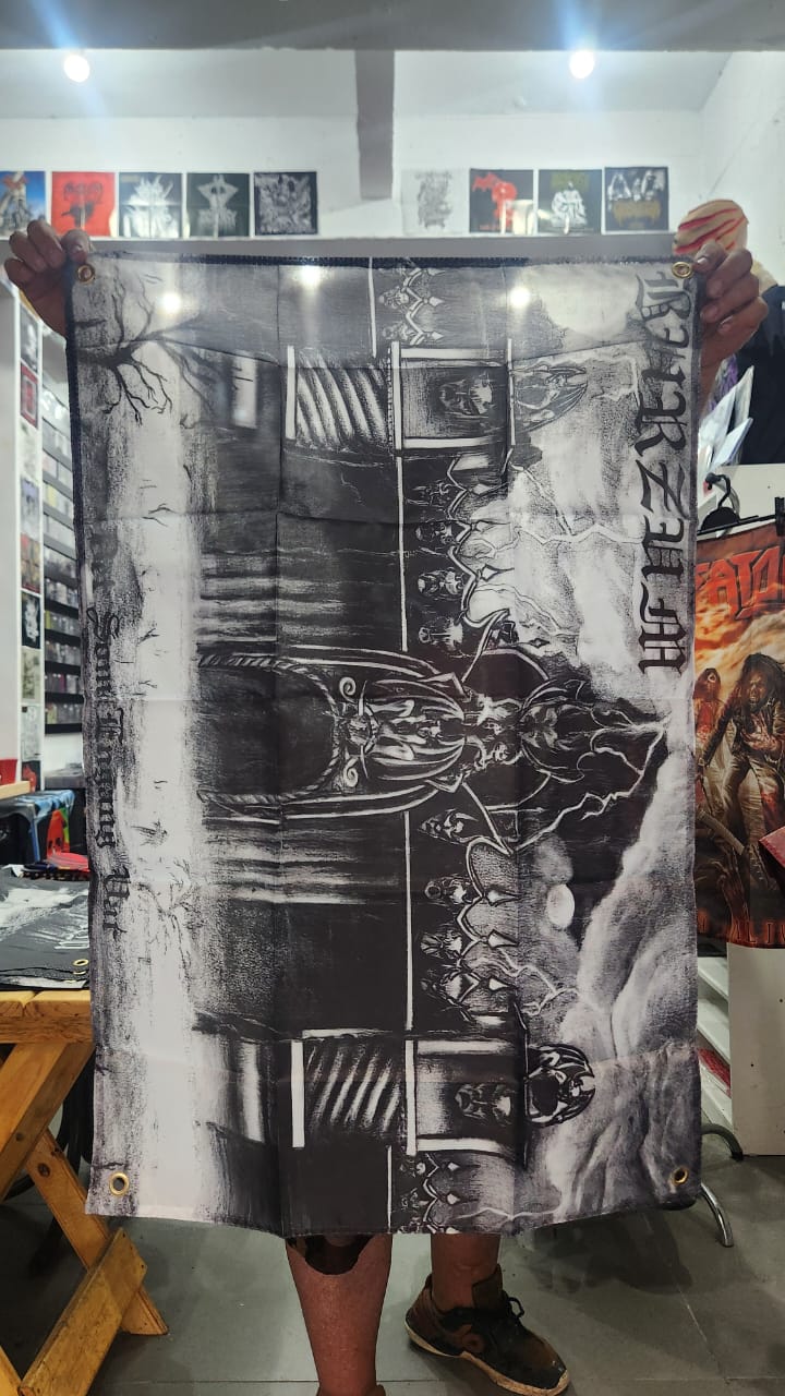 Burzum - Det Som Engang Var (BANDEIRA COM ILHÓS)