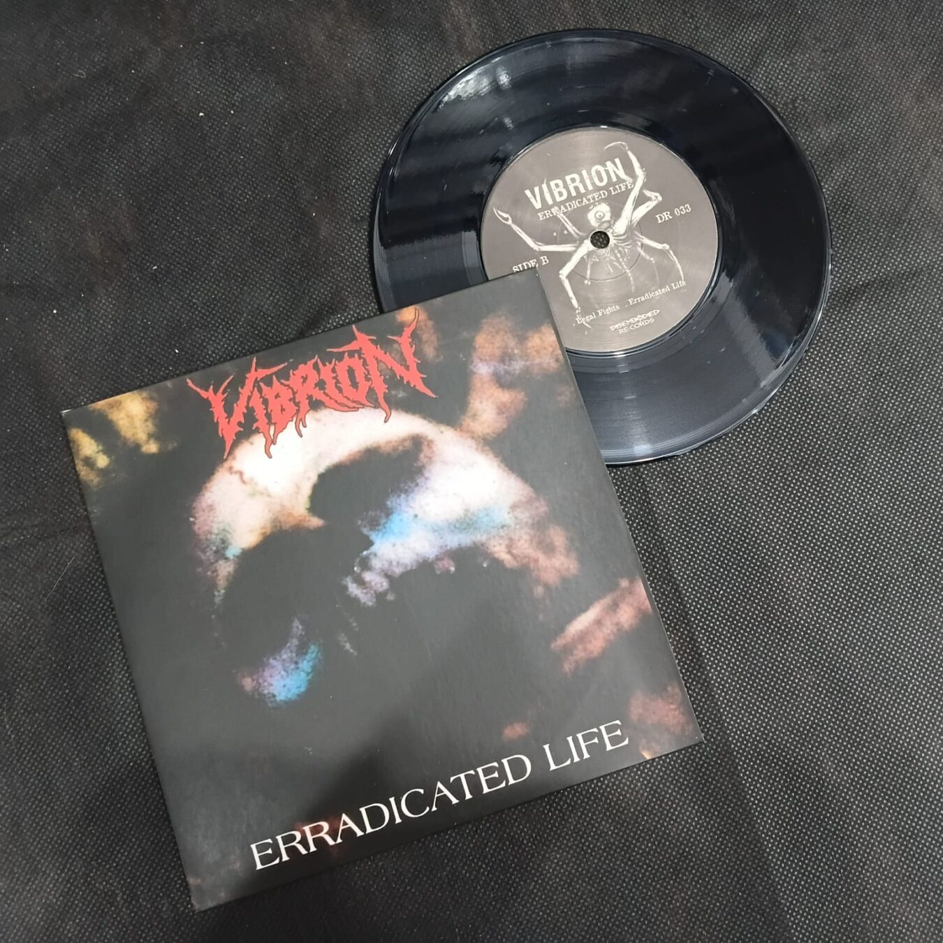 Vibrion – Erradicated Life (LP COMPACTO 7'' USADO)