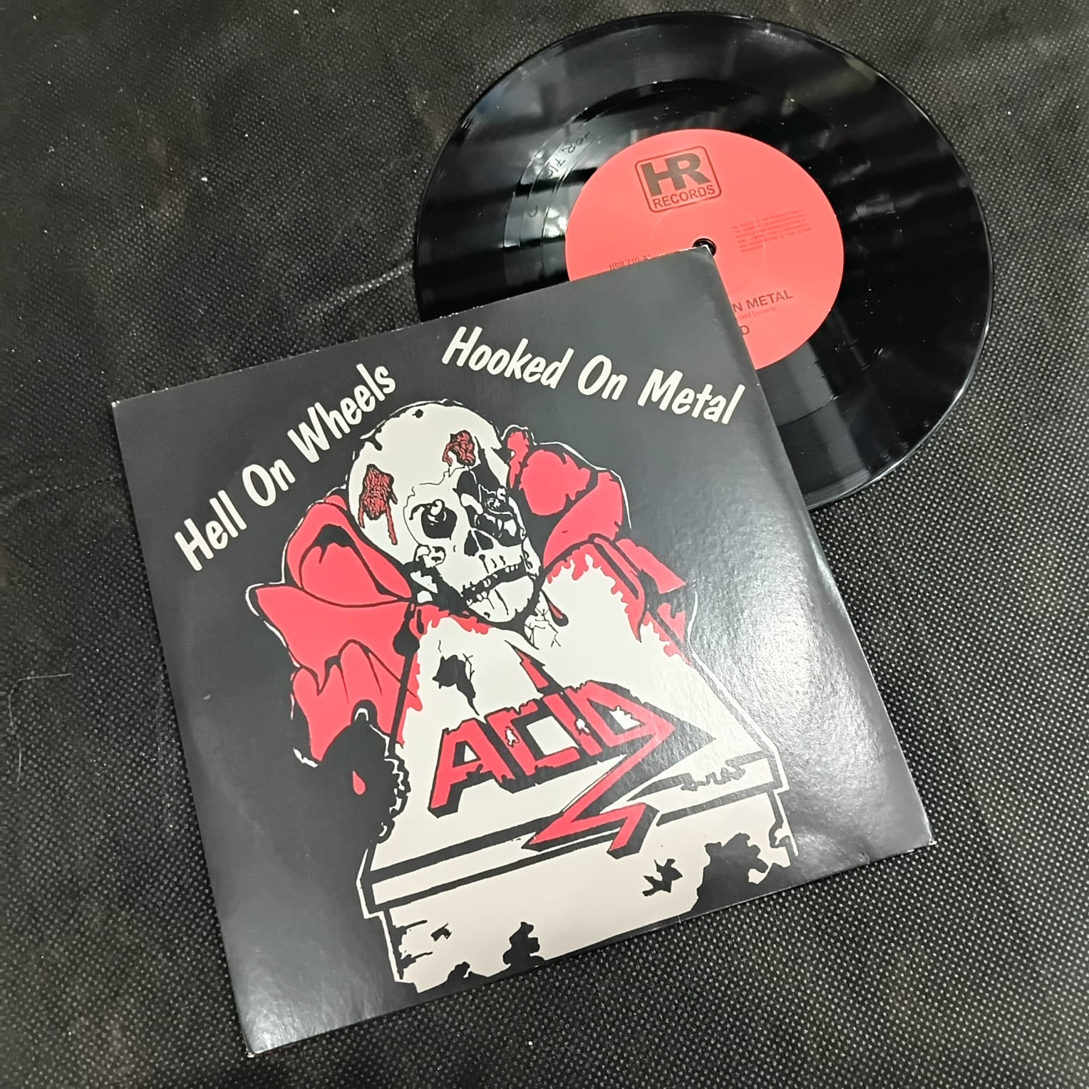 Acid – Hooked On Metal (LP COMPACTO 7'' USADO)