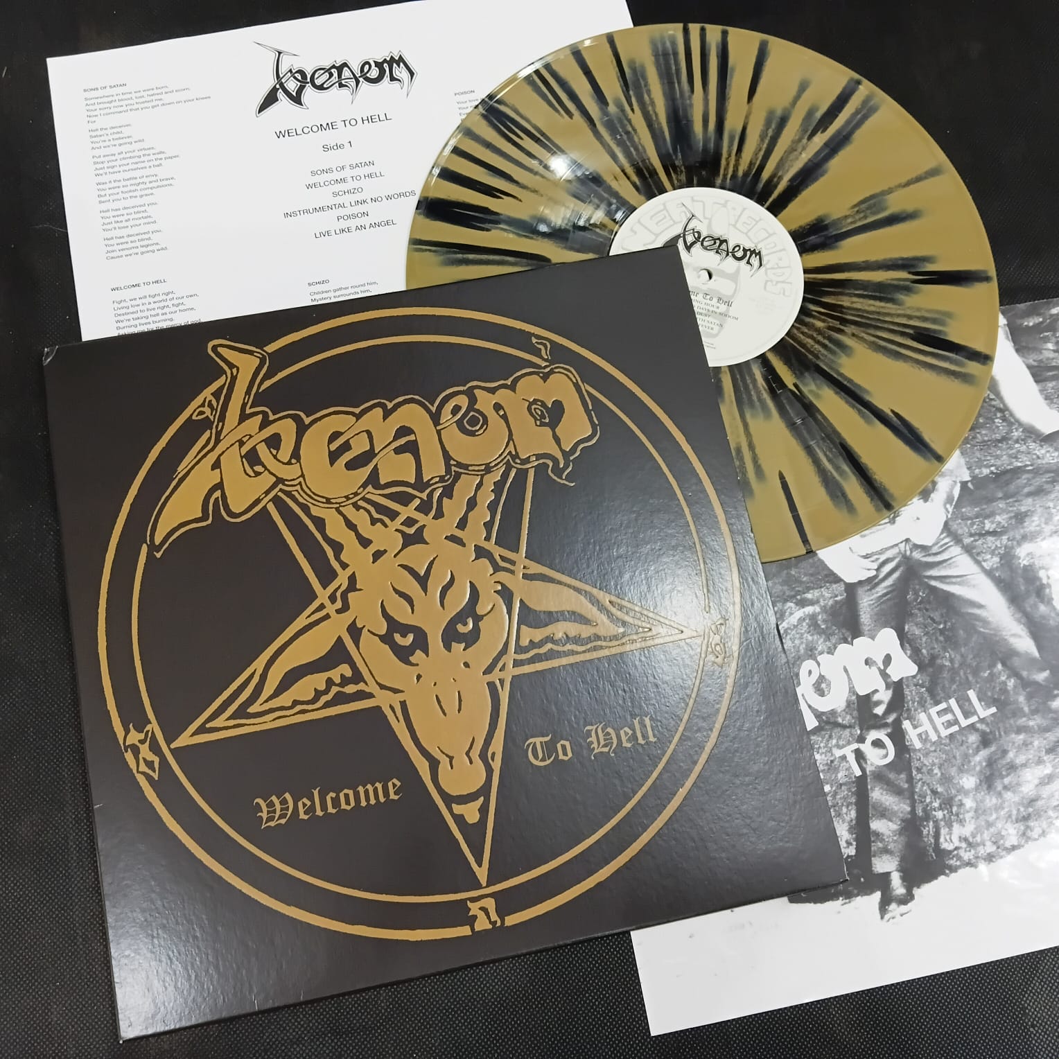 Venom – Welcome To Hell (LP IMPORTADO SPLATTER USADO)