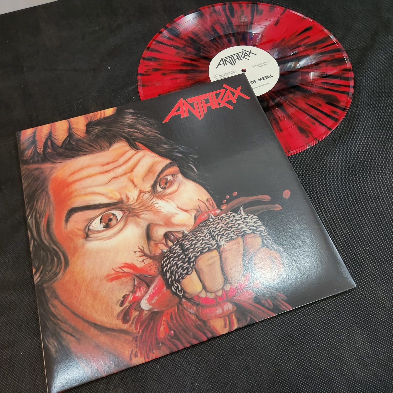 Anthrax – Fistful Of Metal (LP IMPORTADO SPLATTER USADO)