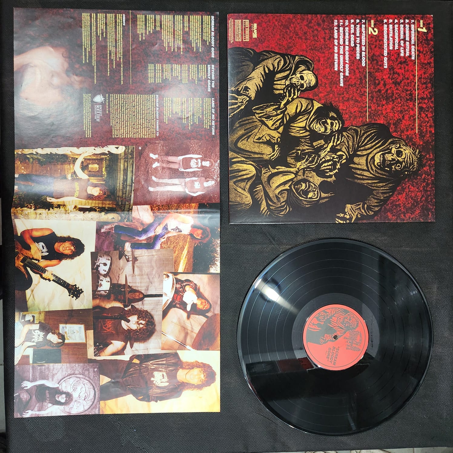 Death – Scream Bloody Gore (LP IMPORTADO USADO) - Imagem 3