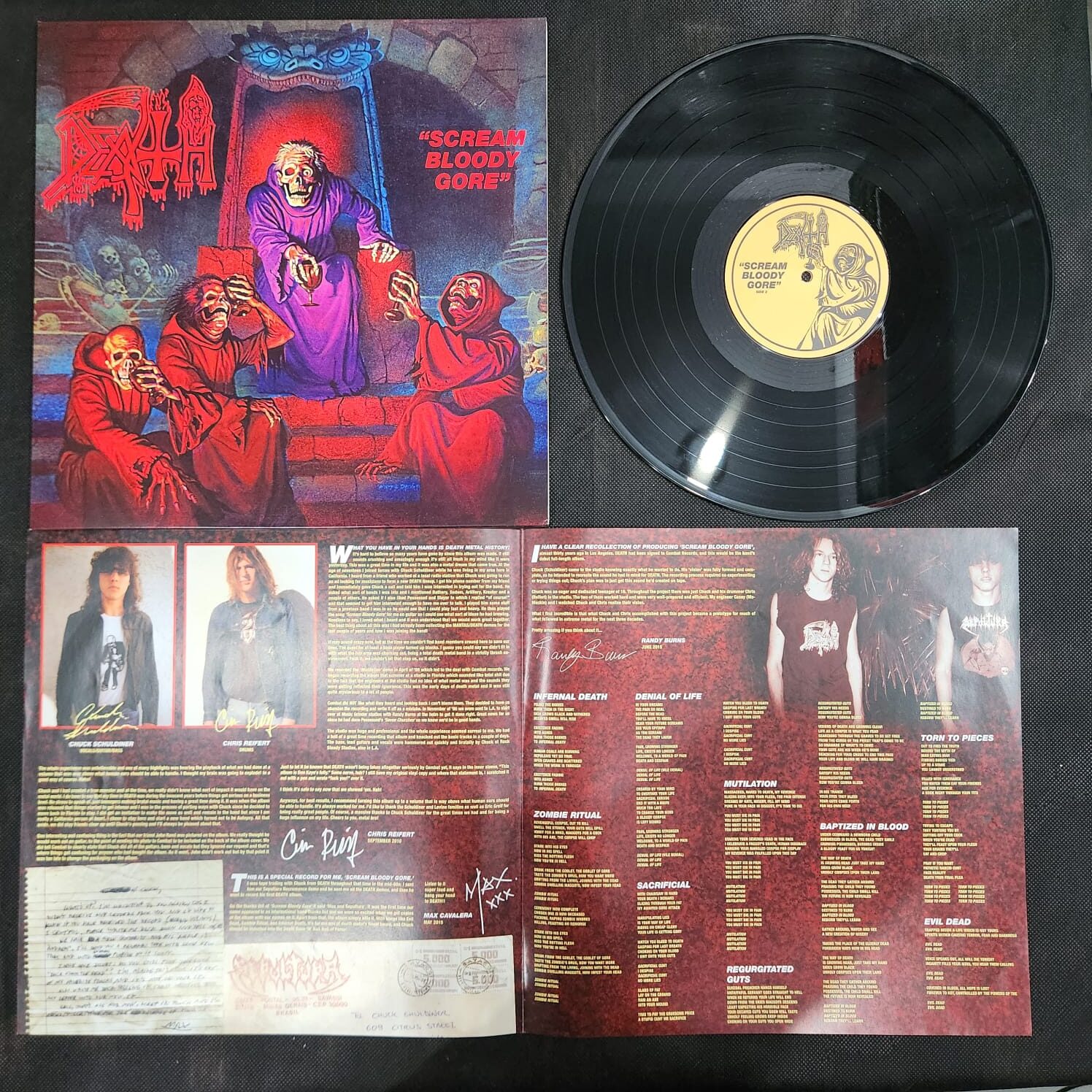Death – Scream Bloody Gore (LP IMPORTADO USADO) - Imagem 2