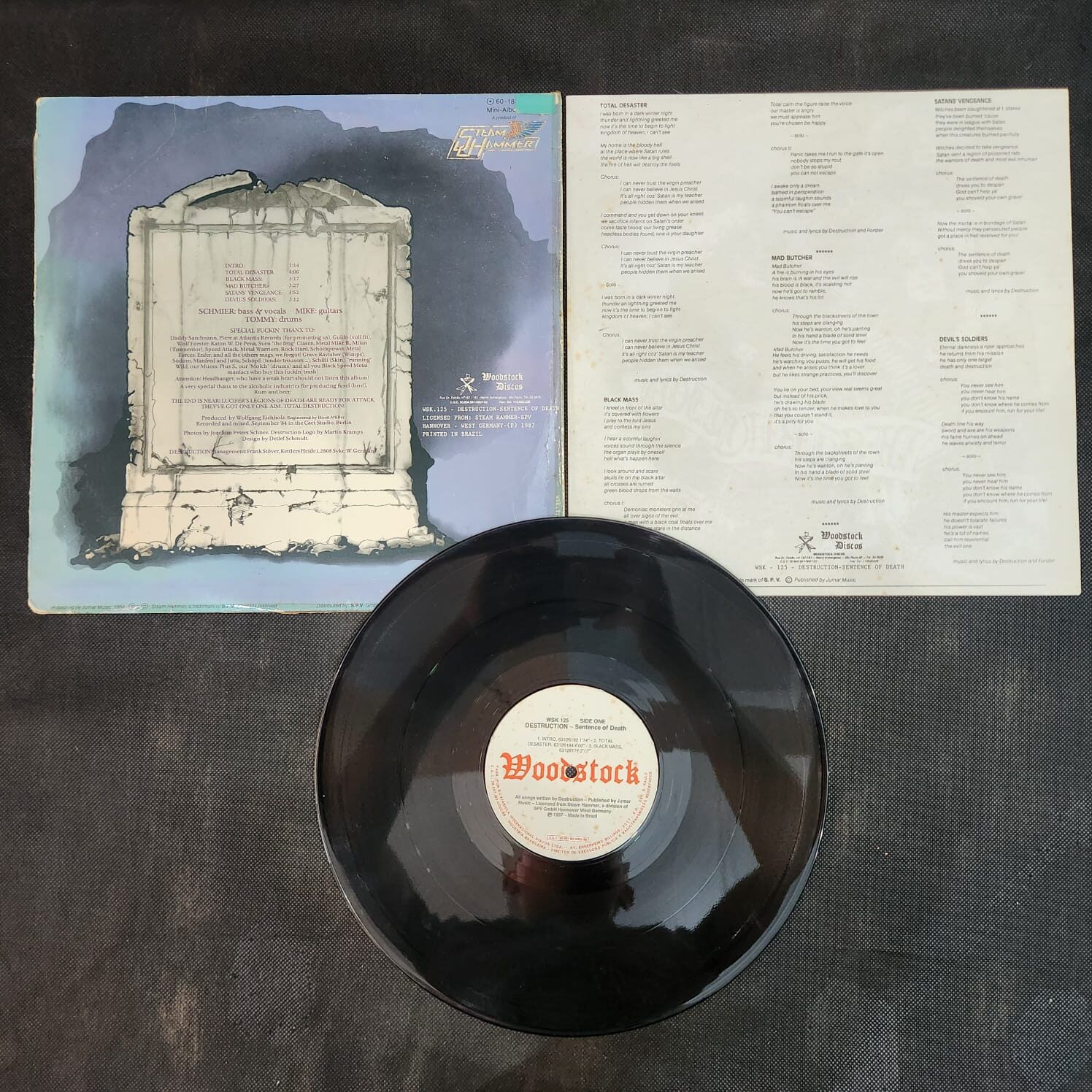 Destruction – Sentence Of Death (LP USADO) - Imagem 3