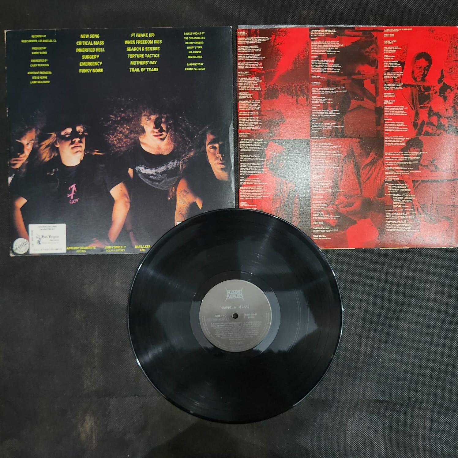 Nuclear Assault – Handle With Care (LP USADO) - Imagem 3