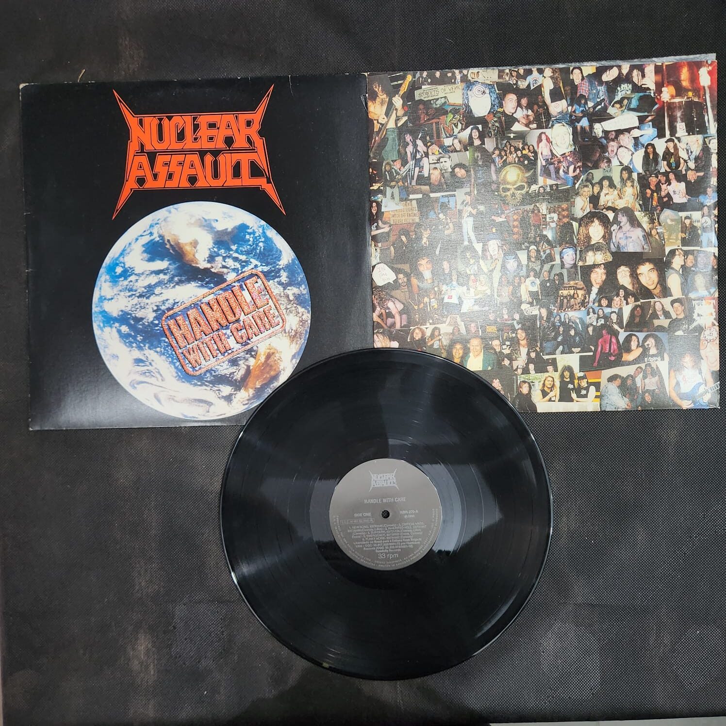 Nuclear Assault – Handle With Care (LP USADO) - Imagem 2