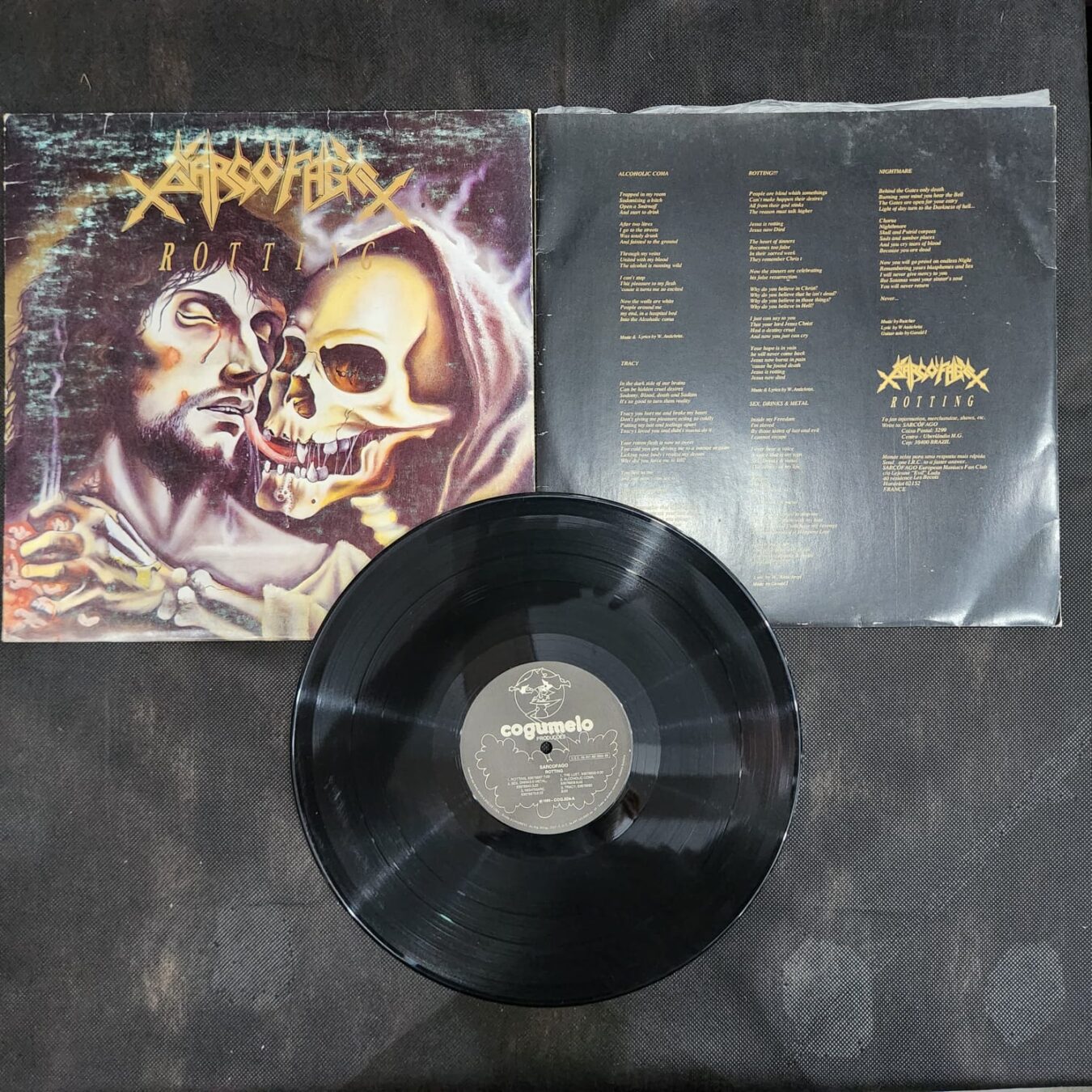 Sarcófago – Rotting (LP USADO)