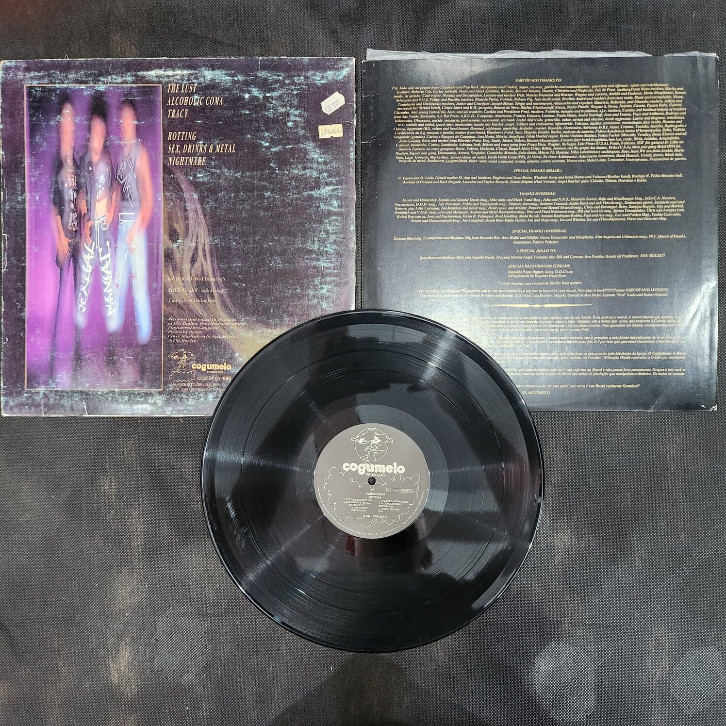 Sarcófago – Rotting (LP USADO) - Imagem 4