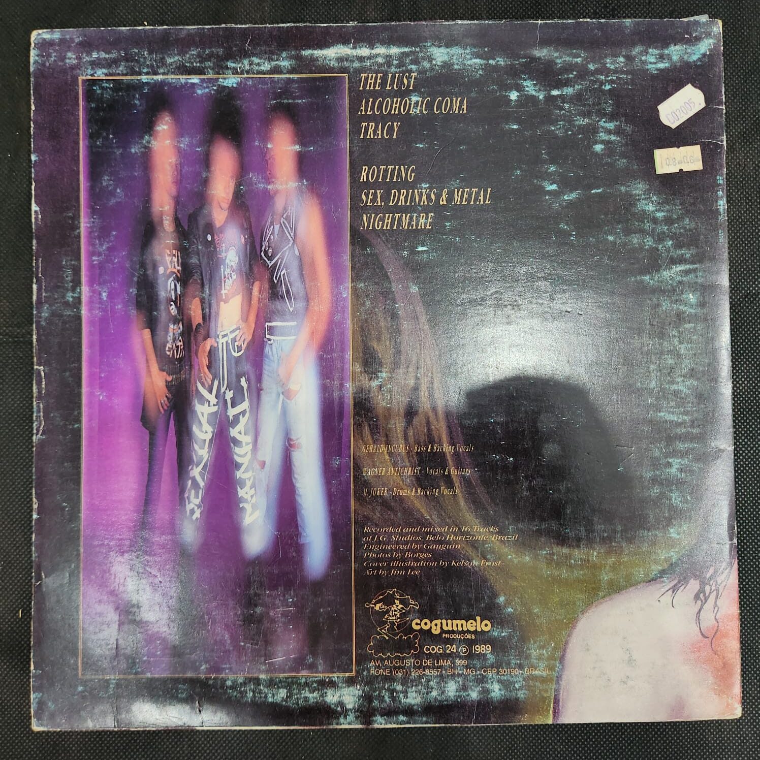 Sarcófago – Rotting (LP USADO) - Imagem 3