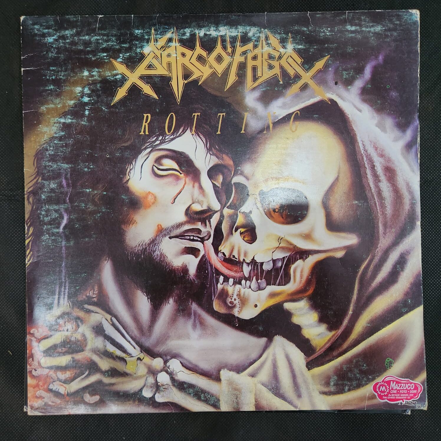 Sarcófago – Rotting (LP USADO) - Imagem 2