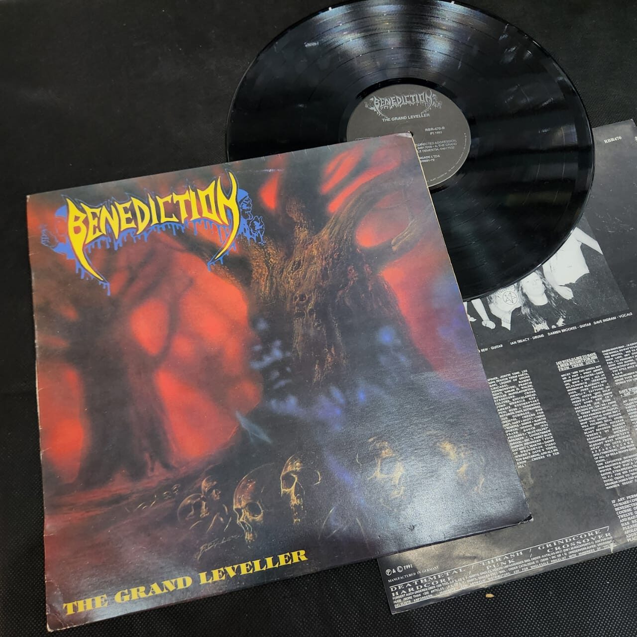 Benediction - The Grand Lavaller (LP USADO)