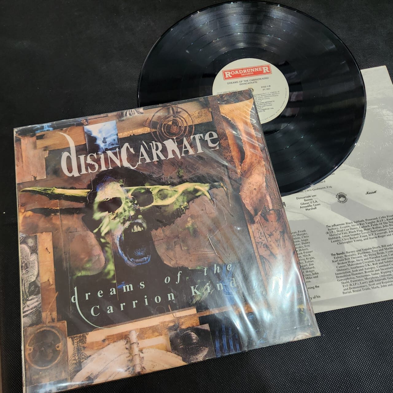 Disincarnate -  Dreams of The Carrion Kind (LP USADO)