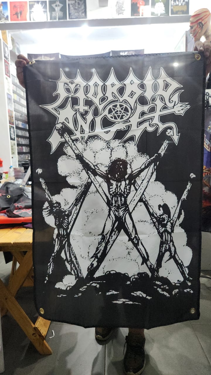 Morbid Angel - Abominations Of Desolation (BANDEIRA COM ILHÓS)