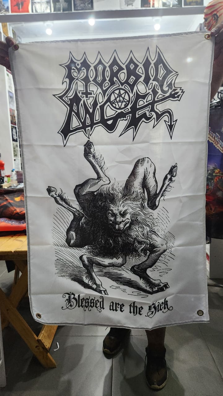 Morbid Angel - Blesse Are The Sick (BANDEIRA COM ILHÓS)