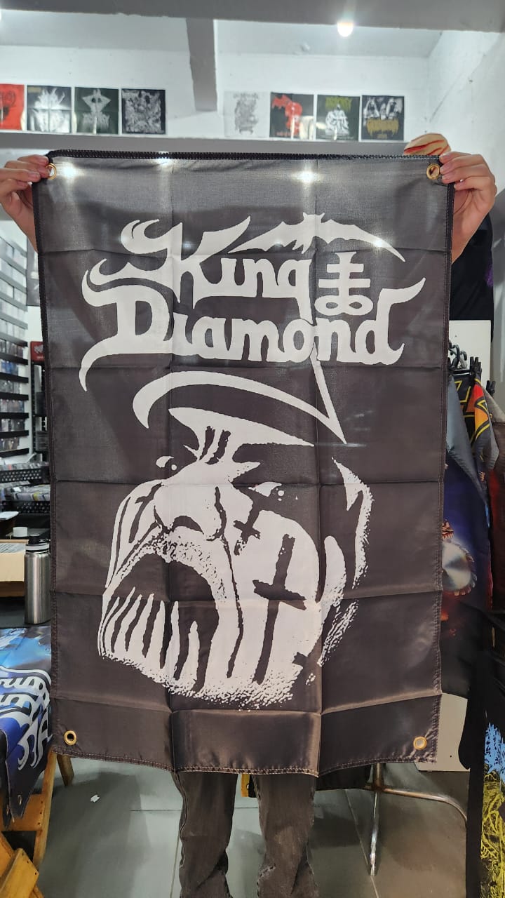 King Diamond - King Diamond (BANDEIRA COM ILHÓS)