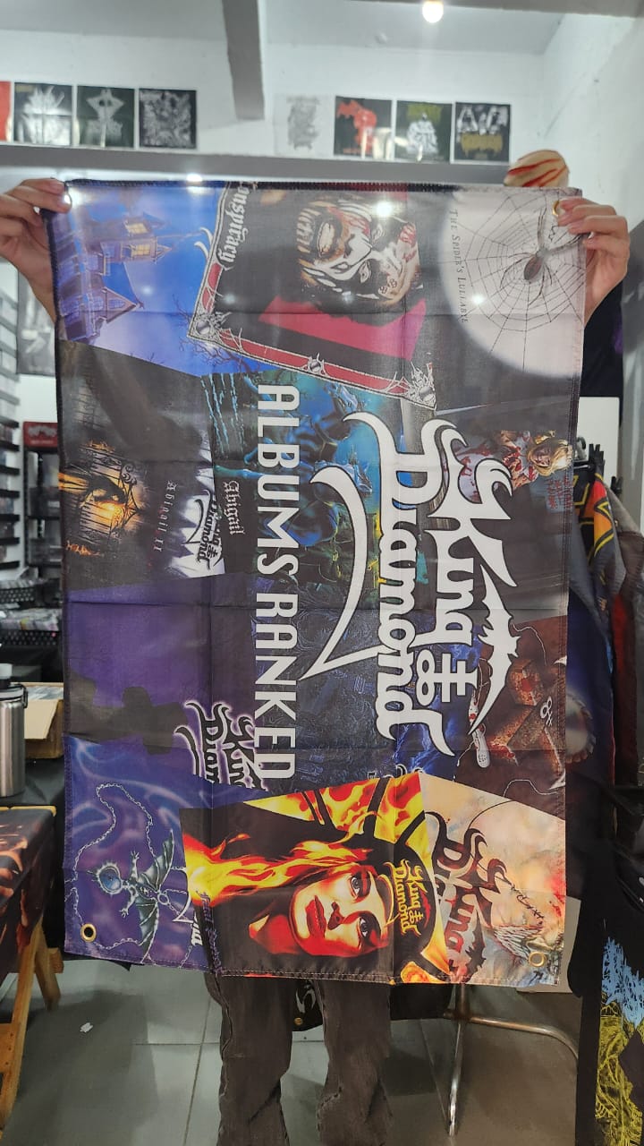 King Diamond - Albums Ranked (BANDEIRA COM ILHÓS)