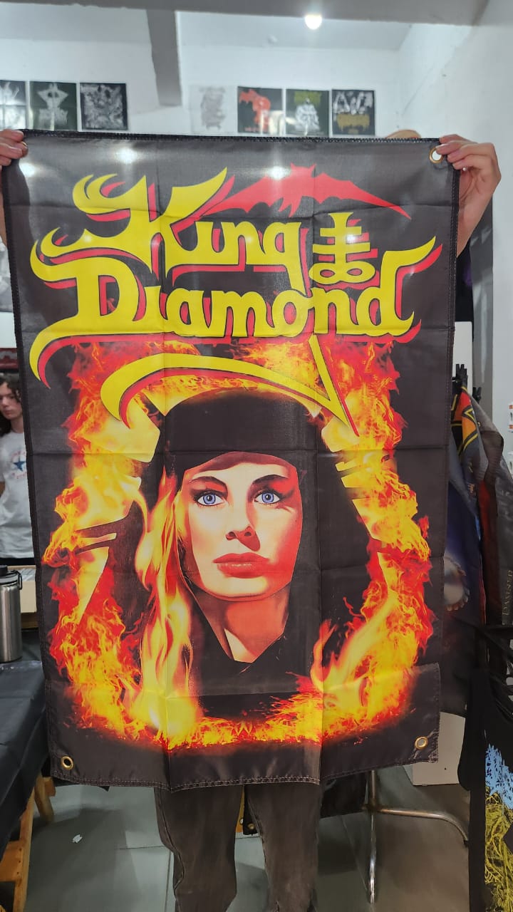 King Diamond - Fatal Portrait (BANDEIRA COM ILHÓS)