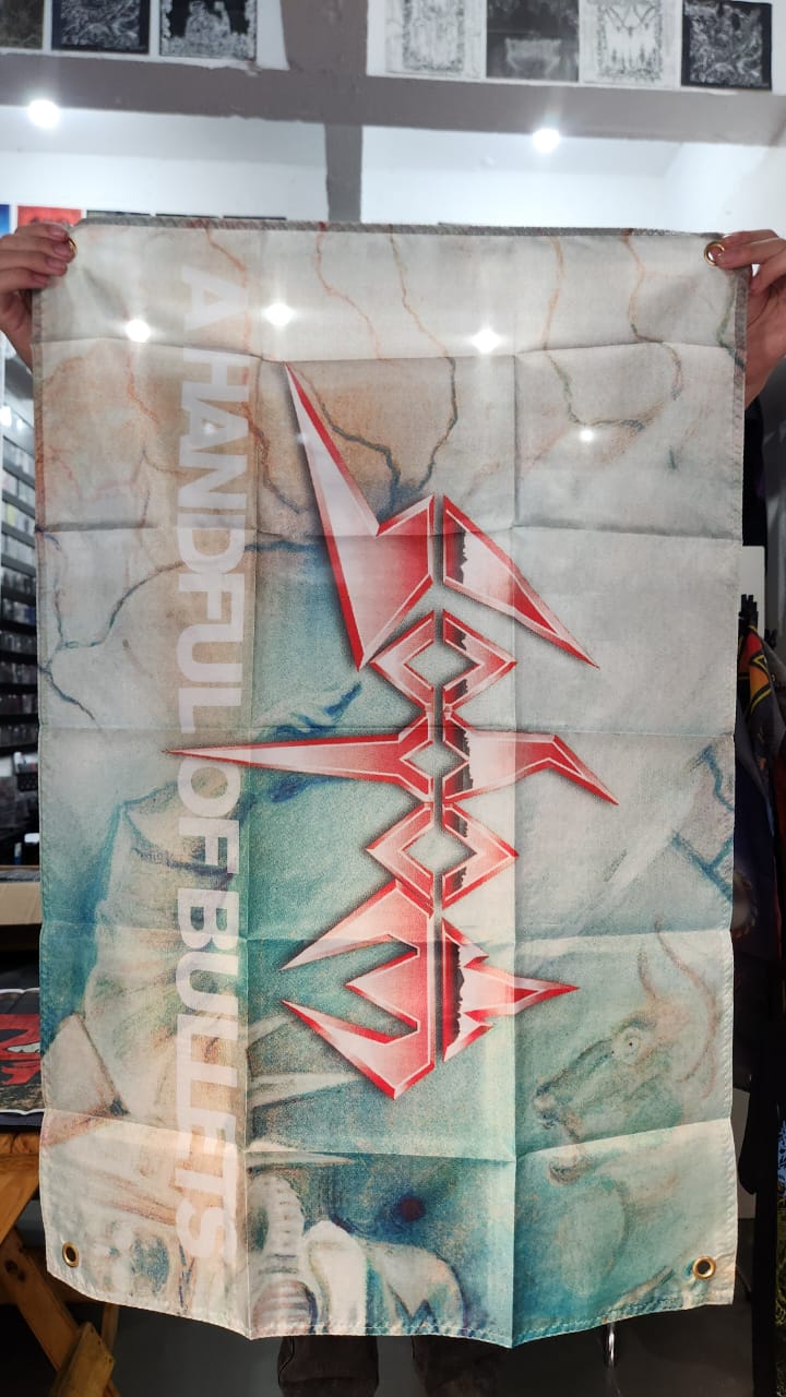 Sodom - Handul Of Bullets (BANDEIRA COM ILHÓS)
