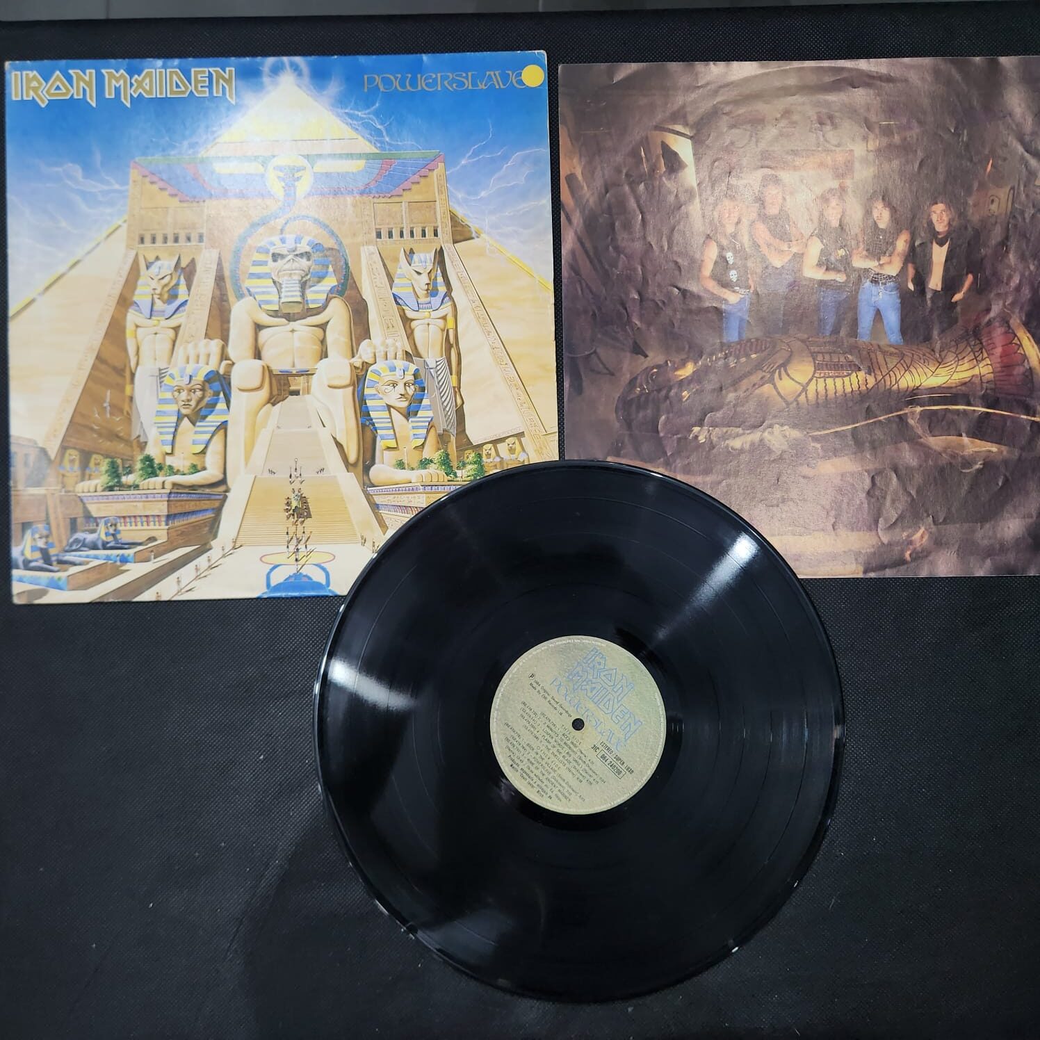 Iron Maiden – Powerslave (LP USADO) - Imagem 2