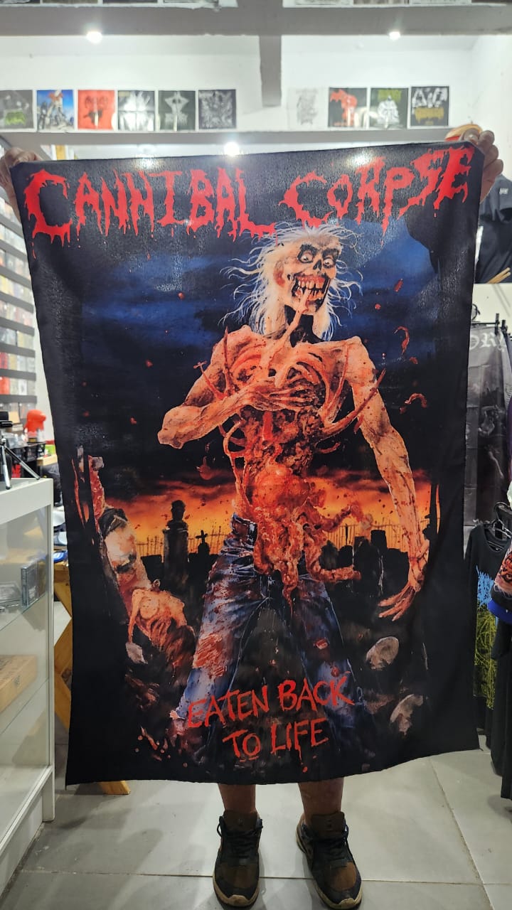 Cannibal Corpse - Eaten Back To Life (BANDEIRA)