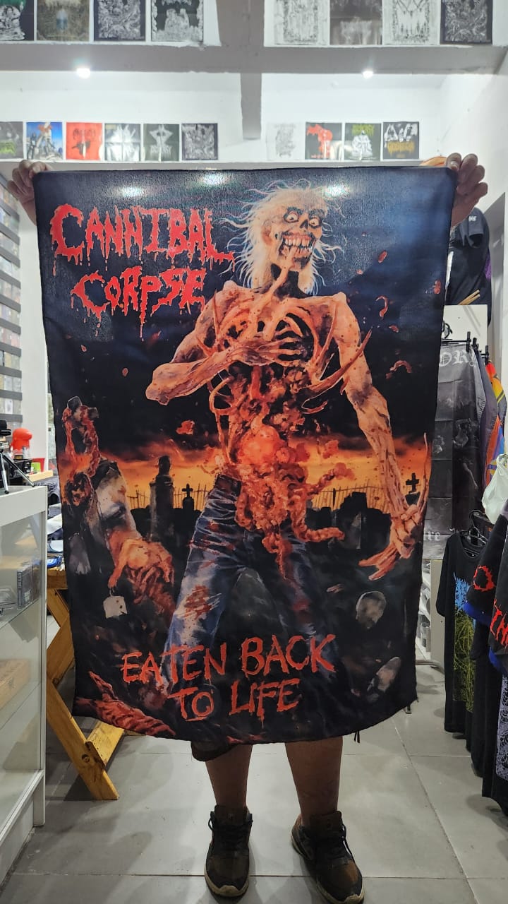 Cannibal Corpse - Eaten Back to Life 2 (BANDEIRA)