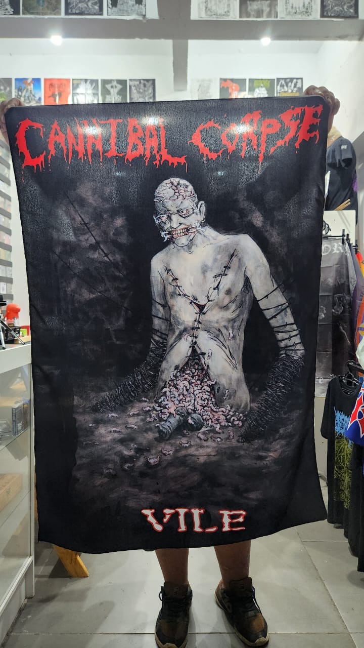 Cannibal Corpse - Vile (BANDEIRA)