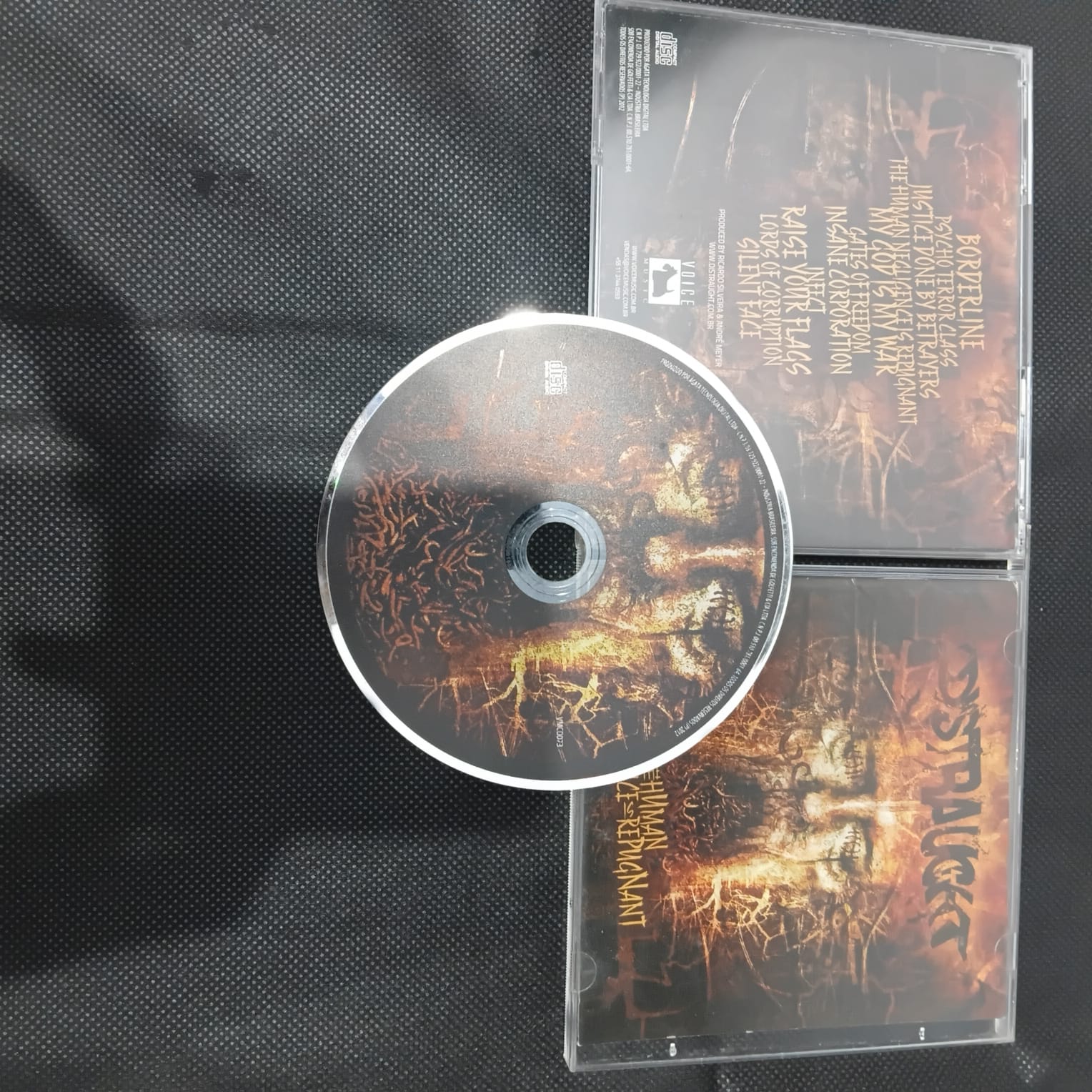 Distraught - The Inhuman Negligence is repugnant (CD USADO) - Imagem 2