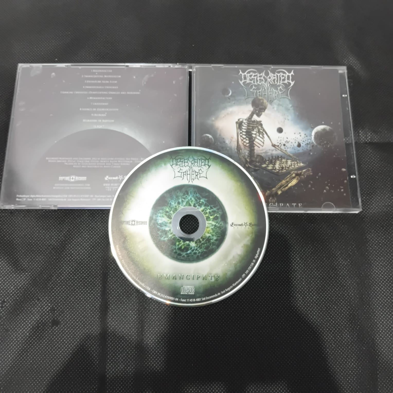 Desecrated Sphere - Emancipate (CD USADO) - Imagem 2