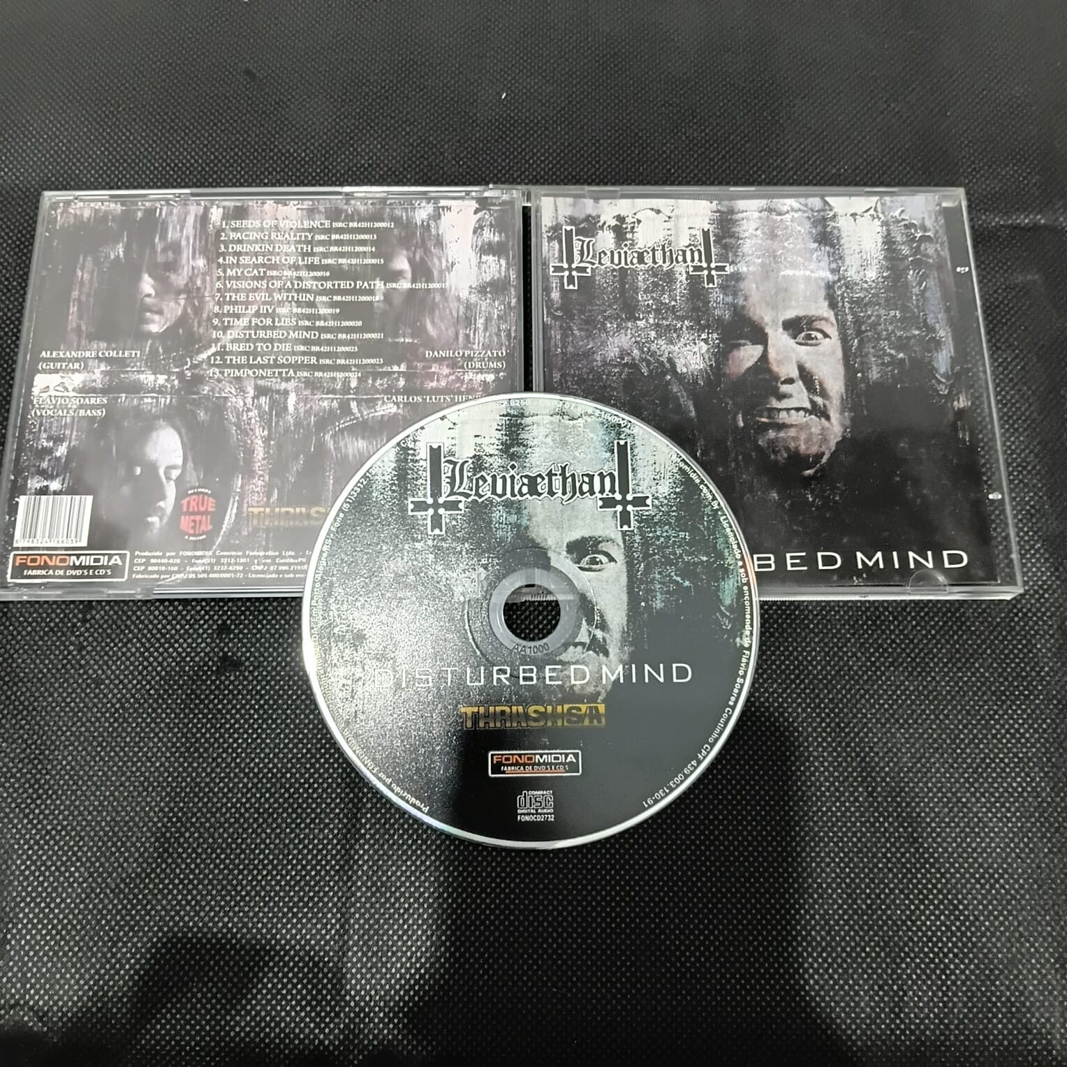 Leviaethan - Disturbed Mind (CD USADO) - Imagem 2