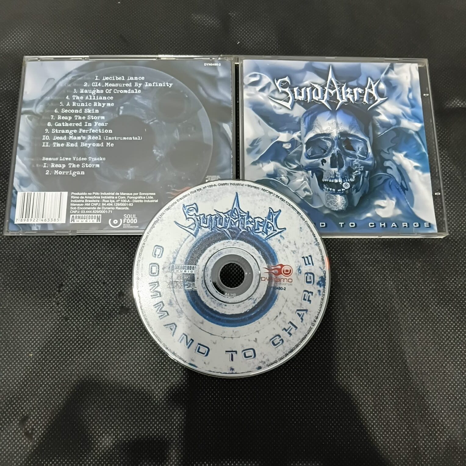 Suidakra - Command To Charge (CD USADO) - Imagem 2