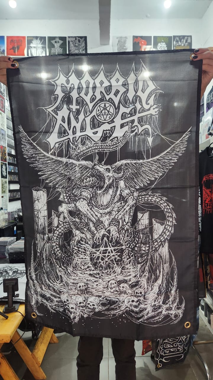 Morbid Angel - Beast Of Anihhilation (BANDEIRA COM ILHÓS)