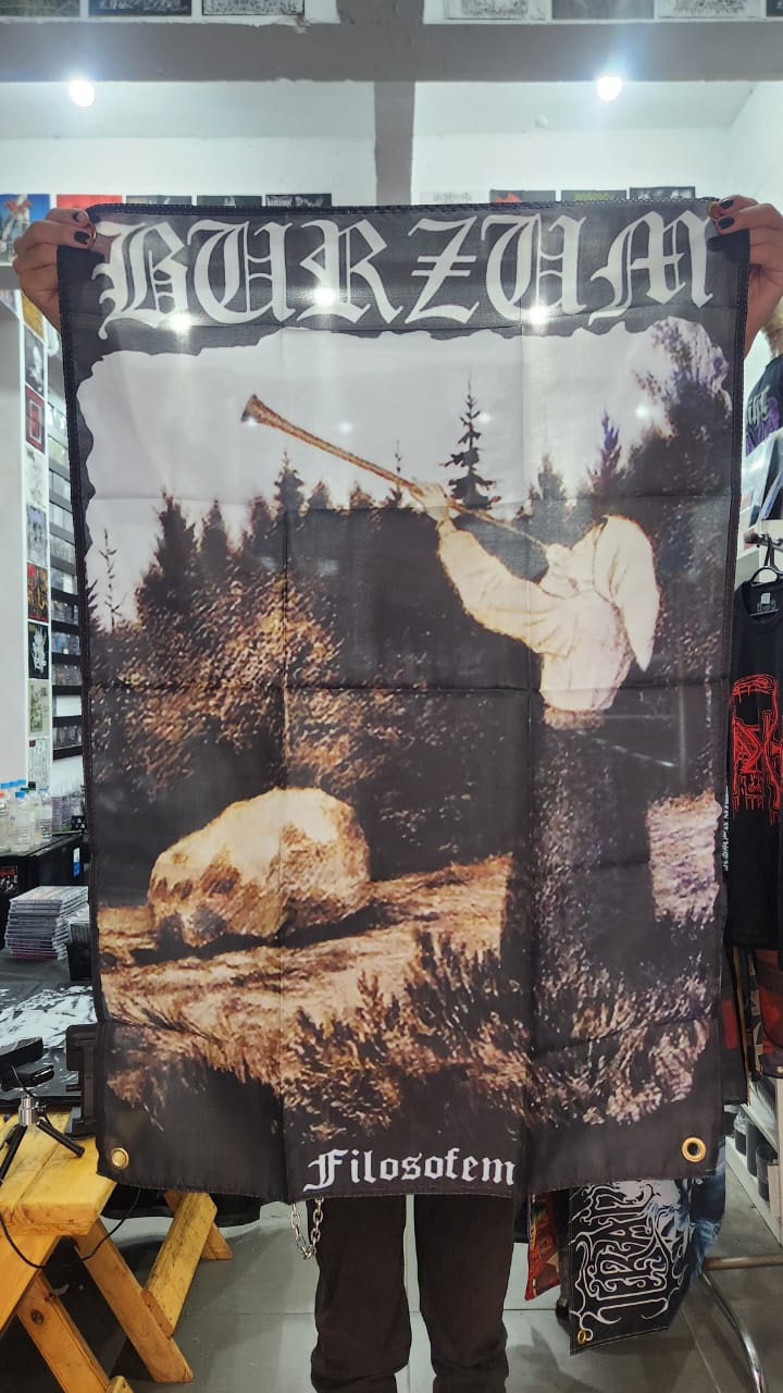 Burzum - Filosofem (BANDEIRA COM ILHÓS)