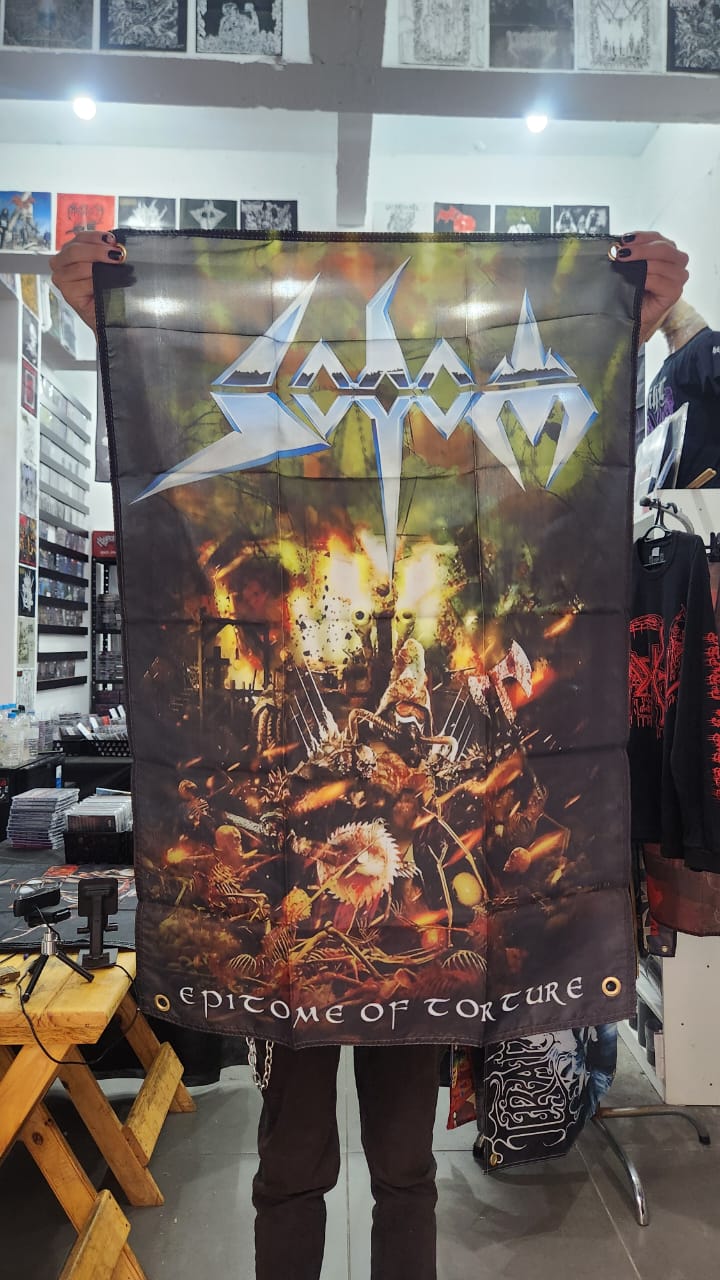 Sodom - Epitome Of Torture (BANDEIRA COM ILHÓS)