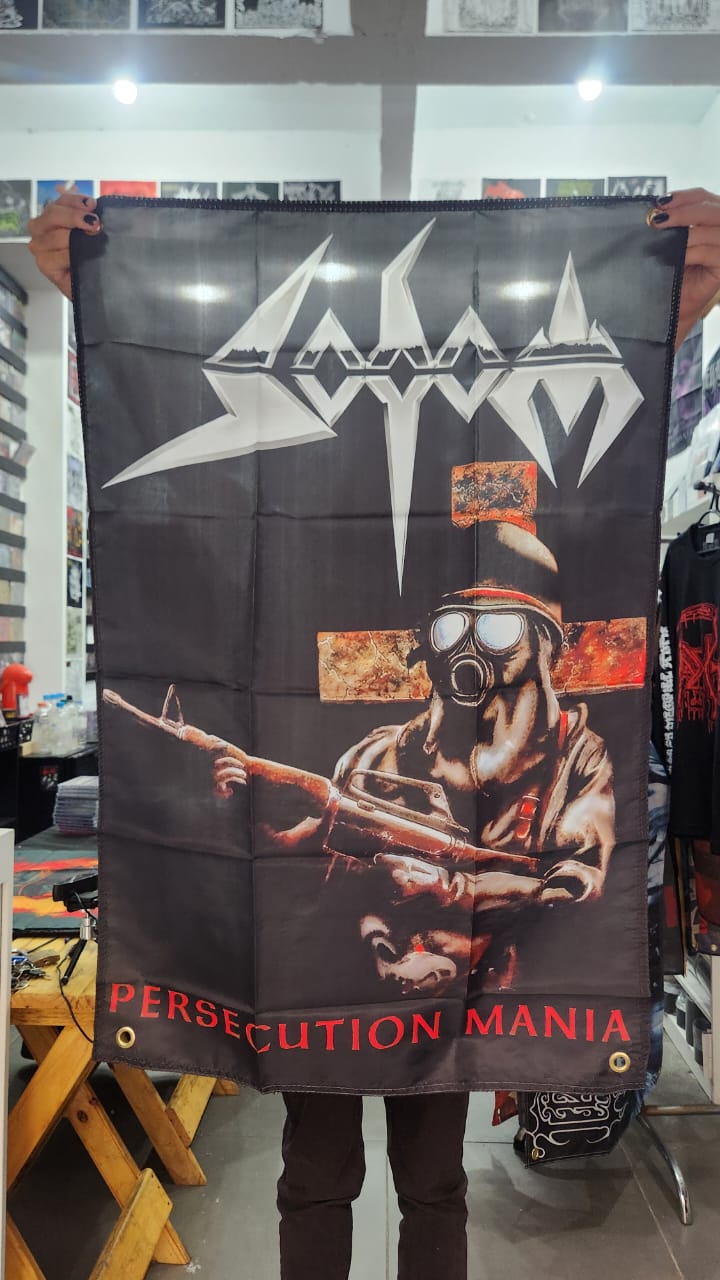 Sodom - Persecution Mania (BANDEIRA COM ILHÓS)
