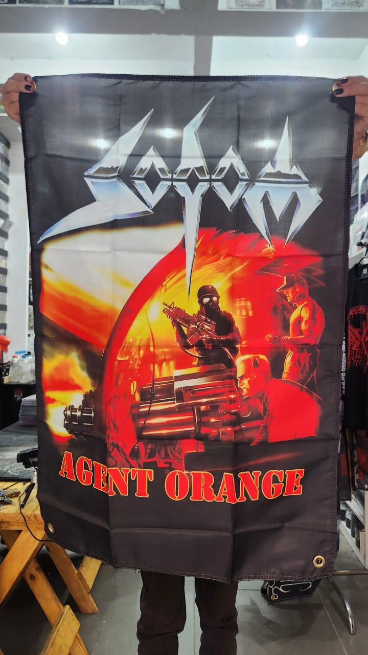 Sodom - Agent Orange (BANDEIRA COM ILHÓS)