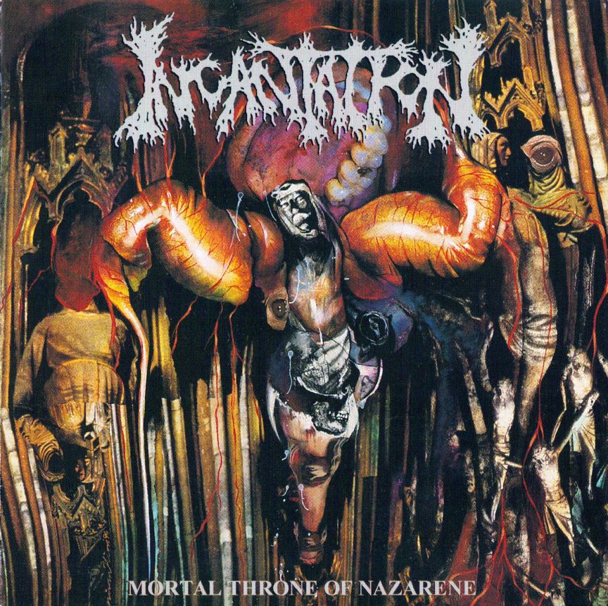 Incantation - Mortal Throne Of Nazarene (CD IMPORTADO USADO)