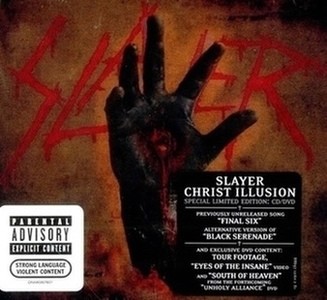Slayer - Christ Illusion (CD IMP. ED. ESP. HOLOGRAFICA DUPLO USADO)