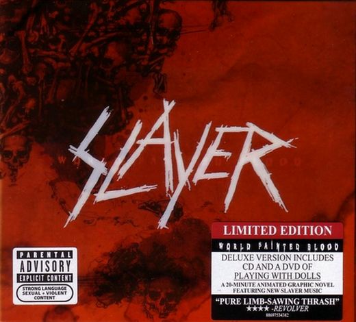Slayer - World Painted Blood (CD IMP. ED. ESP. DUPLO USADO)