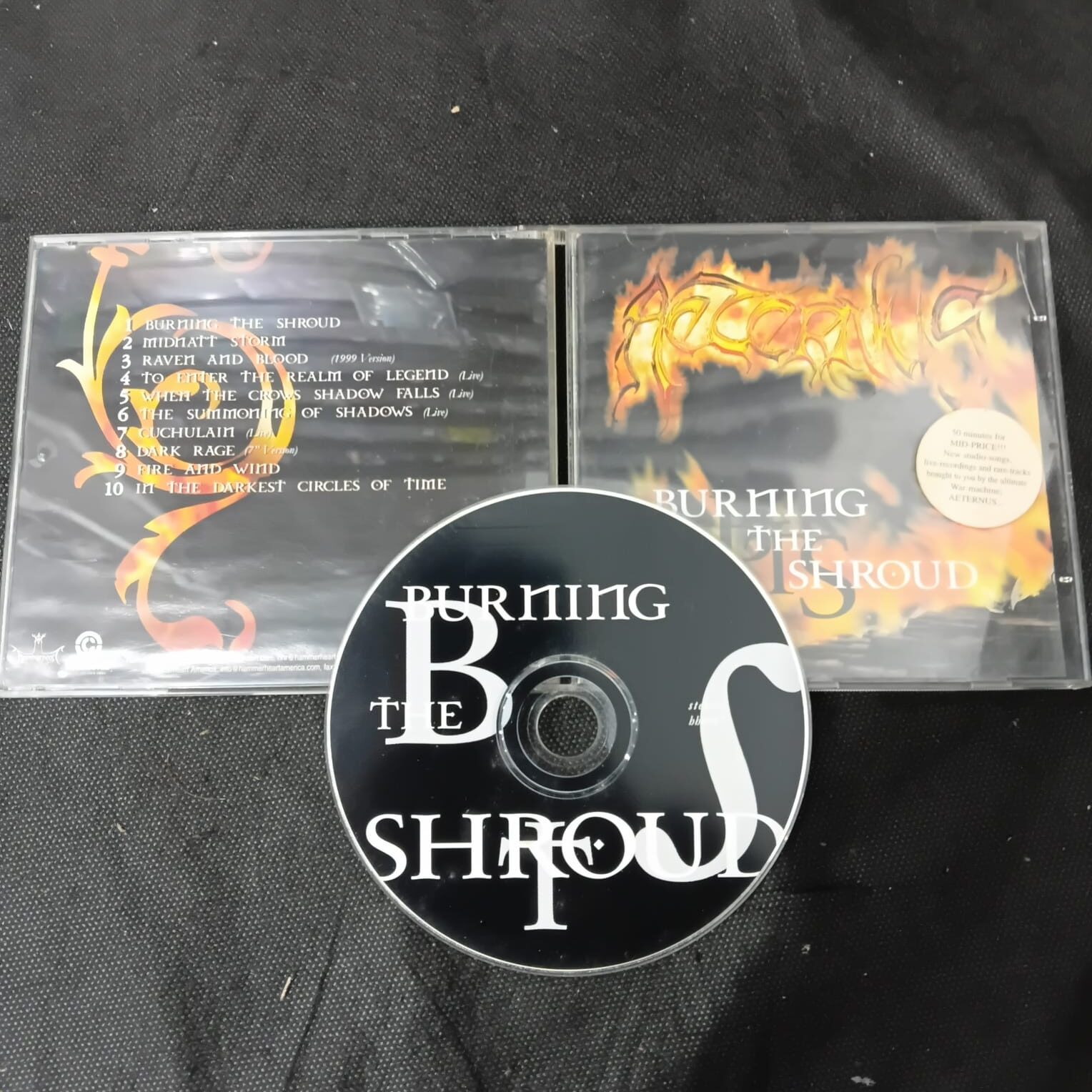 Aeternus - Burning The Shroud (CD IMPORTADO USADO) - Imagem 2
