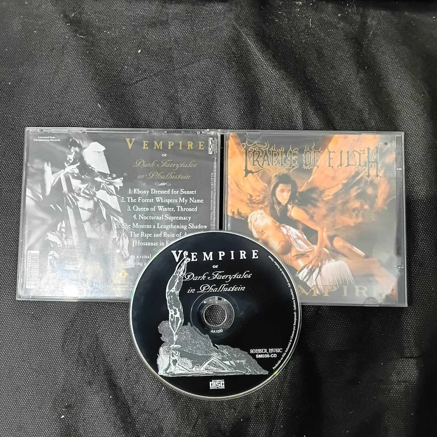 Cradle Of Filth - Vampyre Or Dark Faerytales (CD USADO) - Imagem 2
