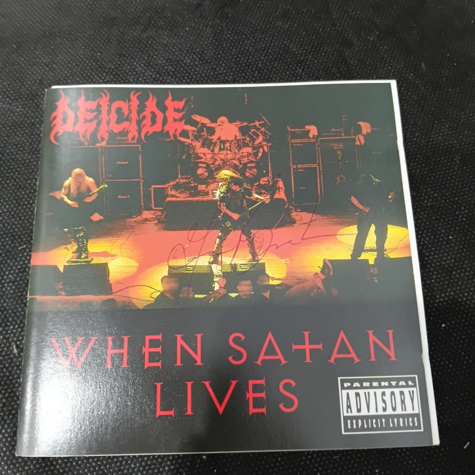 Deicide - When Satan Lives (CD IMPORTADO AUTOGRAFADO USADO) - Imagem 4